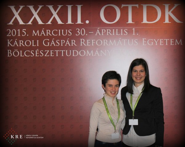 OTDK fal előtt készült képek